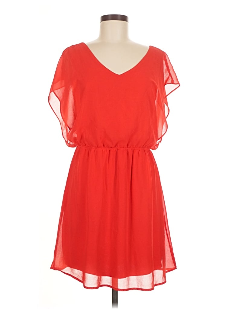 Pre-owned Dina Be Casual Dress In Red