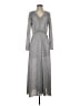 MNG Chevron-herringbone Gray Casual Dress Size 4 - photo 1