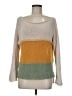 Unbranded 100% Cotton Color Block Tan Pullover Sweater Size M - photo 1