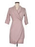 Assorted Brands Solid Pink Cocktail Dress Size M - photo 1
