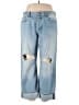 Madewell 100% Cotton Hearts Blue Jeans Size 31 waist (petite) - photo 1