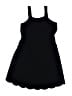 Aqua 100% Polyester Solid Black Dress Size 16 - photo 1