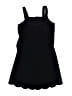 Aqua 100% Polyester Solid Black Dress Size 16 - photo 2