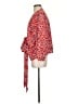 J.Crew 100% Polyester Print Red Kimono Size S - photo 5
