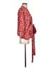 J.Crew 100% Polyester Print Red Kimono Size S - photo 4