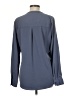 Unbranded 100% Polyester Gray Long Sleeve Blouse Size M - photo 2