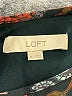 Ann Taylor LOFT 100% Polyester Paisley Black Casual Dress Size 10 - photo 7