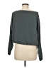 Athleta Gray Long Sleeve Top Size M - photo 2