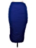 Green Envelope Solid Blue Casual Skirt Size L - photo 2