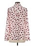 Joie 100% Polyester Hearts Ivory Long Sleeve Blouse Size S - photo 2