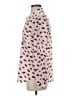 Joie 100% Polyester Hearts Ivory Long Sleeve Blouse Size S - photo 5