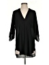 Lush 100% Polyester Black 3/4 Sleeve Blouse Size S - photo 1