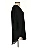 Lush 100% Polyester Black 3/4 Sleeve Blouse Size S - photo 4