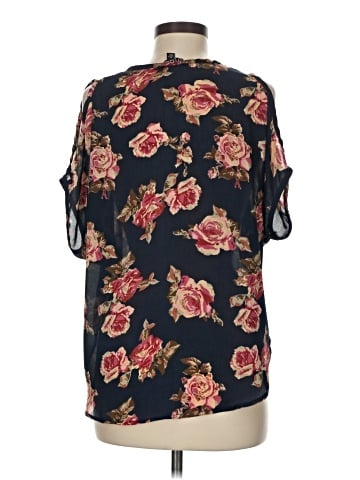 J for Justify Short Sleeve Blouse (view 2)