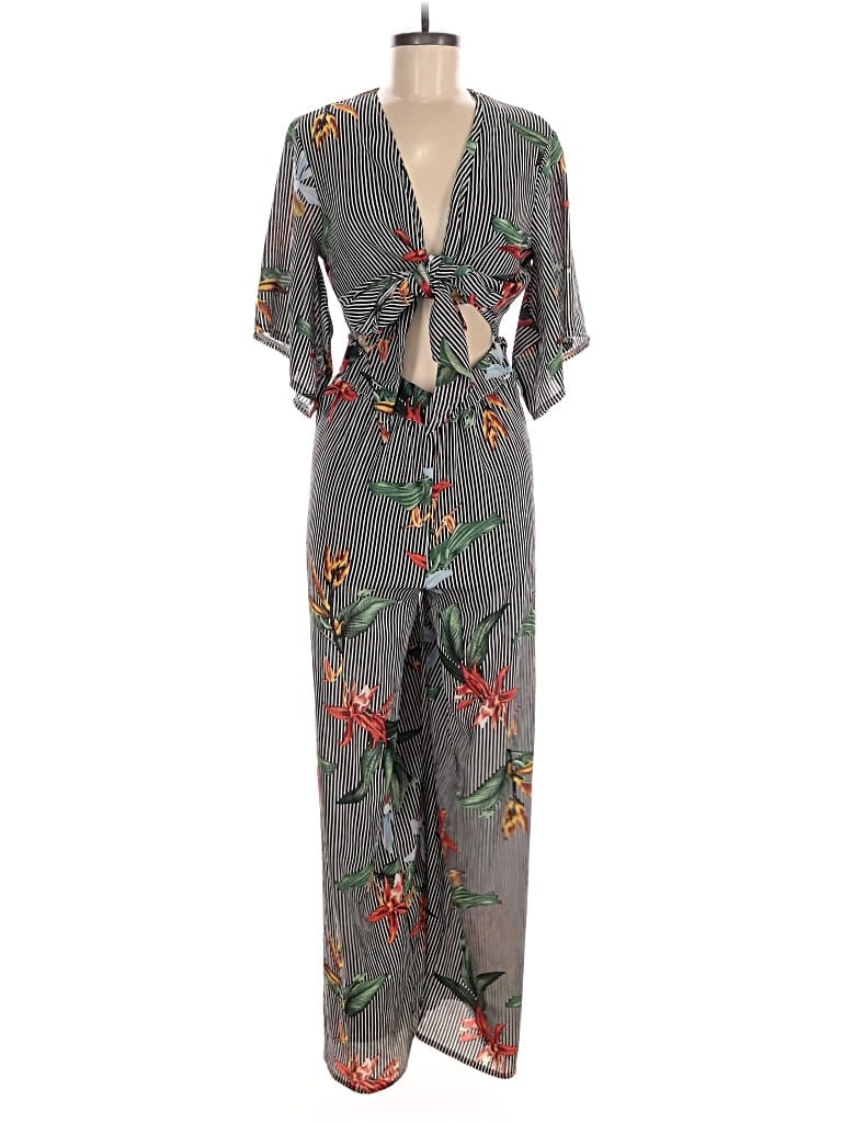 Pre-owned L'atiste By Amy Jumpsuit In Gray