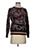 Central Park West Camo Burgundy Pullover Sweater Size S - photo 1