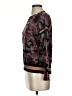 Central Park West Camo Burgundy Pullover Sweater Size S - photo 5
