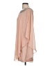 Xscape Solid Pink Casual Dress Size 8 - photo 5