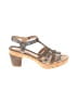 Gabor Gray Sandals Size 4 1/2 - photo 1