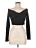 Unbranded Black Long Sleeve Top Size M - photo 1