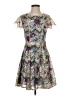 Hunter Dixon 100% Polyester Tweed Purple Cocktail Dress Size 0 - photo 1