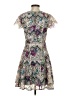 Hunter Dixon 100% Polyester Tweed Purple Cocktail Dress Size 0 - photo 2