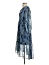 Joie 100% Polyester Paisley Blue Cocktail Dress Size S - photo 5