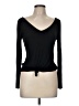 Love, Fire Black Long Sleeve Top Size M - photo 1