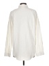 Unbranded Solid Ivory Long Sleeve Button-Down Shirt Size L - photo 2