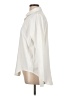 Unbranded Solid Ivory Long Sleeve Button-Down Shirt Size L - photo 5