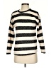 Joy Joy 100% Polyester Polka Dots Ivory Turtleneck Sweater Size XS - photo 1
