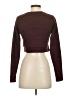 Assorted Brands Burgundy Cardigan Size S - photo 2