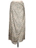 Vince. 100% Polyester Print Gray Blue Casual Skirt Size 10 - photo 1