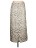 Vince. 100% Polyester Print Gray Blue Casual Skirt Size 10 - photo 2