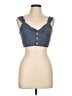 Illa Illa Blue Sleeveless Top Size L - photo 1