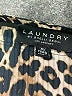 Laundry by Shelli Segal 100% Polyester Animal Print Brown Long Sleeve Blouse Size XL - photo 7