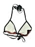 Shein Chevron-herringbone Black Swimsuit Top Size XXS (estimated) - photo 2