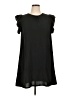 Mittoshop 100% Polyester Solid Black Casual Dress Size XL - photo 1