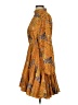 Rhode Paisley Yellow Casual Dress Size S - photo 5
