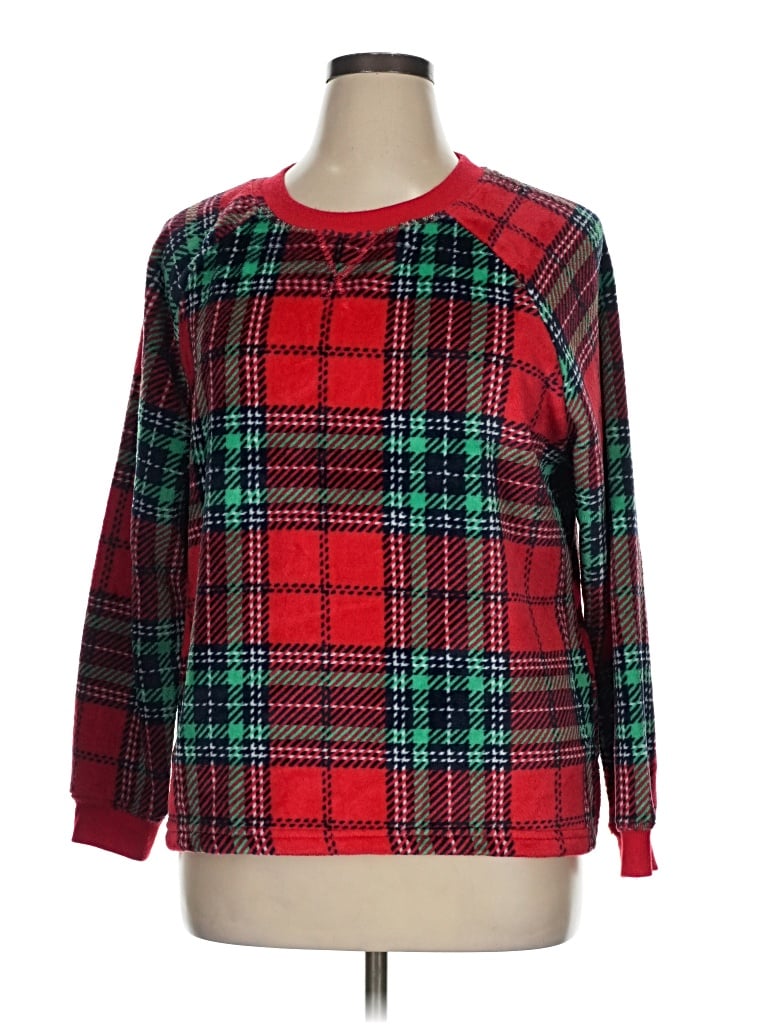 Pre-owned Joyspun Pullover Sweater In Red