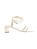 Badgley Mischka Ivory Gold Sandals Size 7 1/2 - photo 1