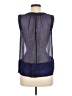Rebecca Taylor 100% Silk Blue Blouse Size 6 - photo 2