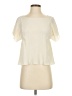 Madewell 100% Polyester Ivory Short Sleeve Blouse Size XS - photo 1