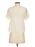 Madewell 100% Polyester Ivory Short Sleeve Blouse Size XS - photo 2