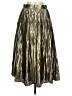 J.Crew Collection Metallic Gold Formal Skirt Size M - photo 1