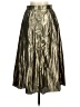 J.Crew Collection Metallic Gold Formal Skirt Size M - photo 2