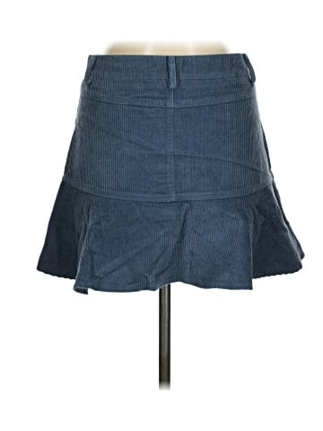 She + Sky Denim Skirt (view 2)