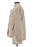Uni 100% Polyester Ivory Faux Fur Jacket Size XS - photo 5