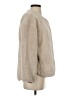 Uni 100% Polyester Ivory Faux Fur Jacket Size XS - photo 4