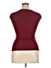 The Limited 100% Polyester Burgundy Sleeveless Top Size M - photo 2